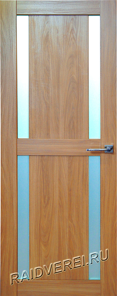 дверь с экошпона межкомнатная  М13 Орех Пекан
